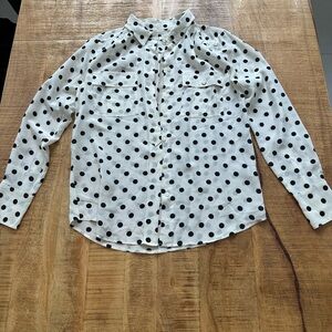 J. Crew 100% Silk blouse